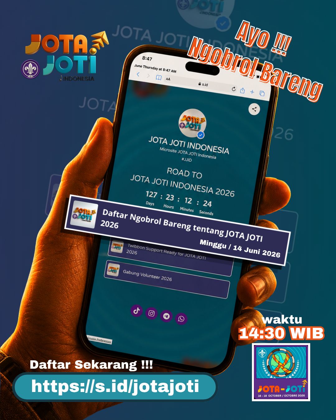 Ngobrol Bareng Seputar JOTA JOTI INDONESIA 2026